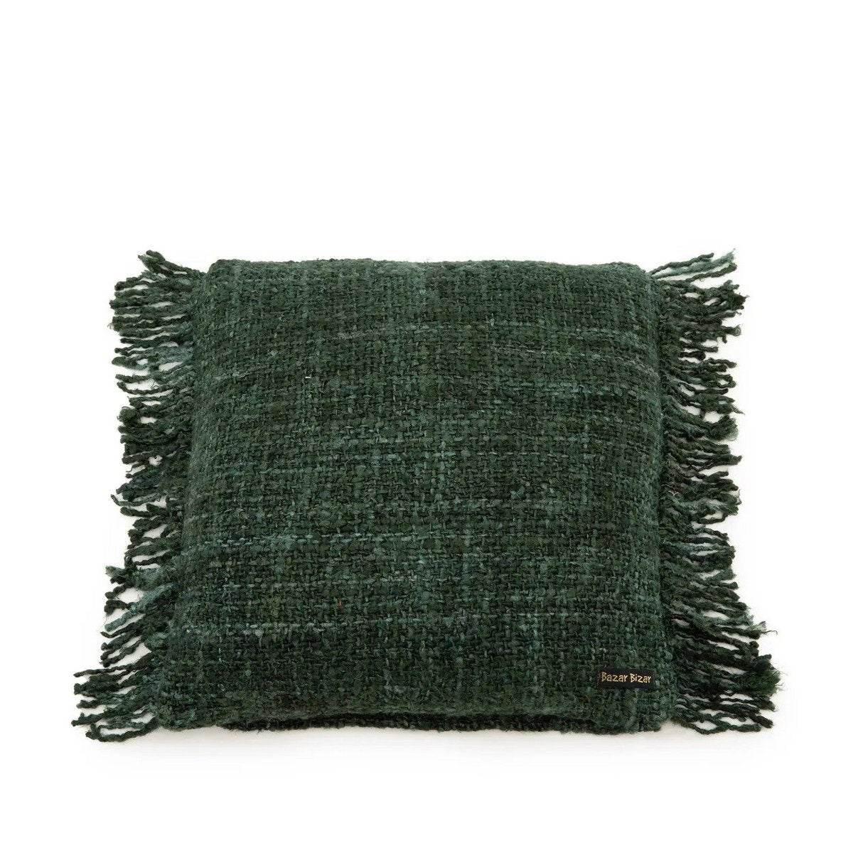 The Oh My Gee Kussenhoes - Bosgroen - 40x40 Bazar Bizar Living