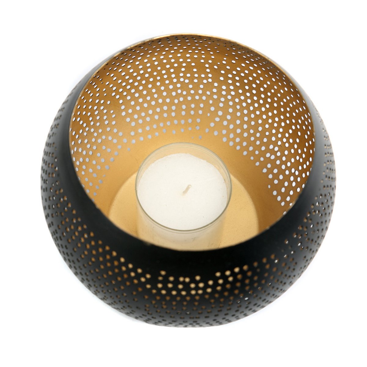 The Pierced Ball - Black Gold - M Bazar Bizar Living