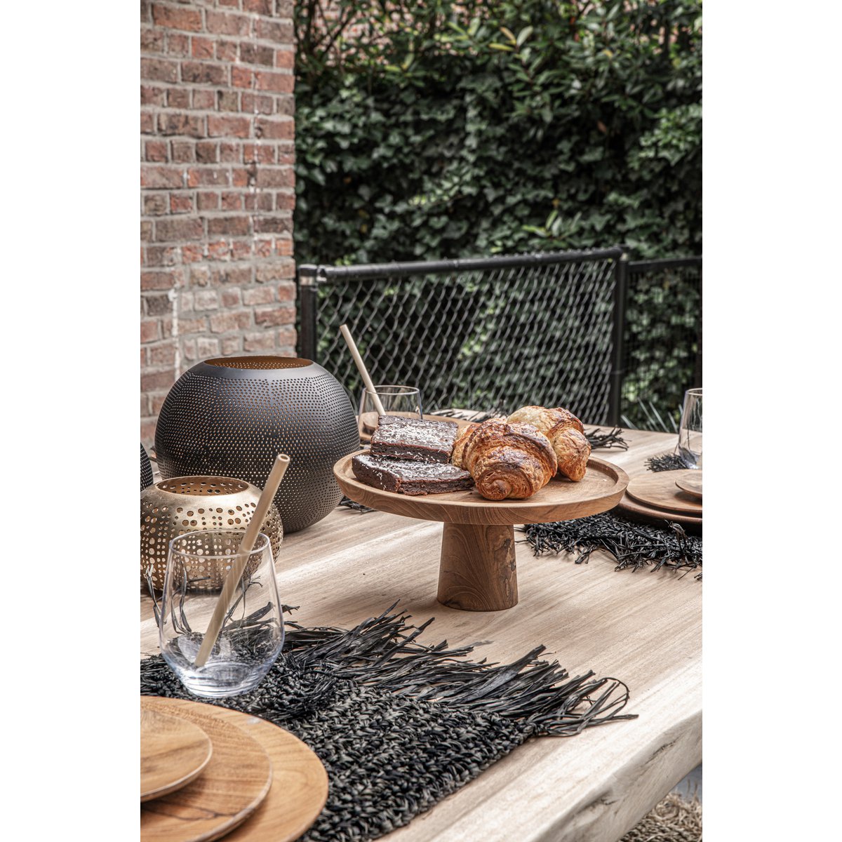 The Pierced Ball - Zwart Goud - L Bazar Bizar Living