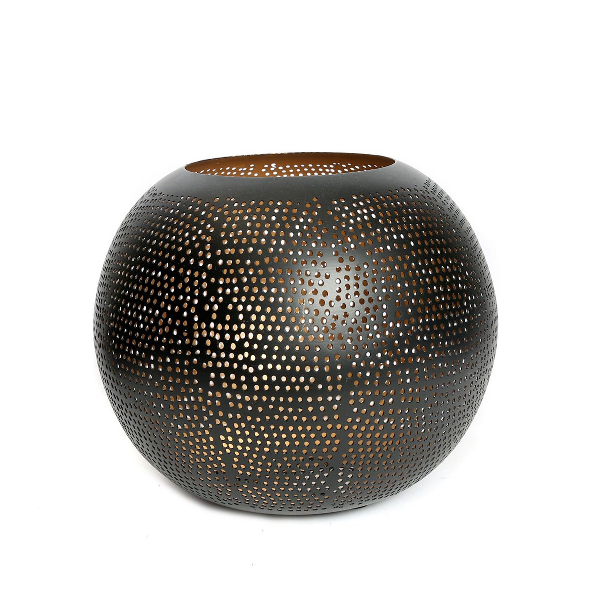 The Pierced Ball - Zwart Goud - L Bazar Bizar Living