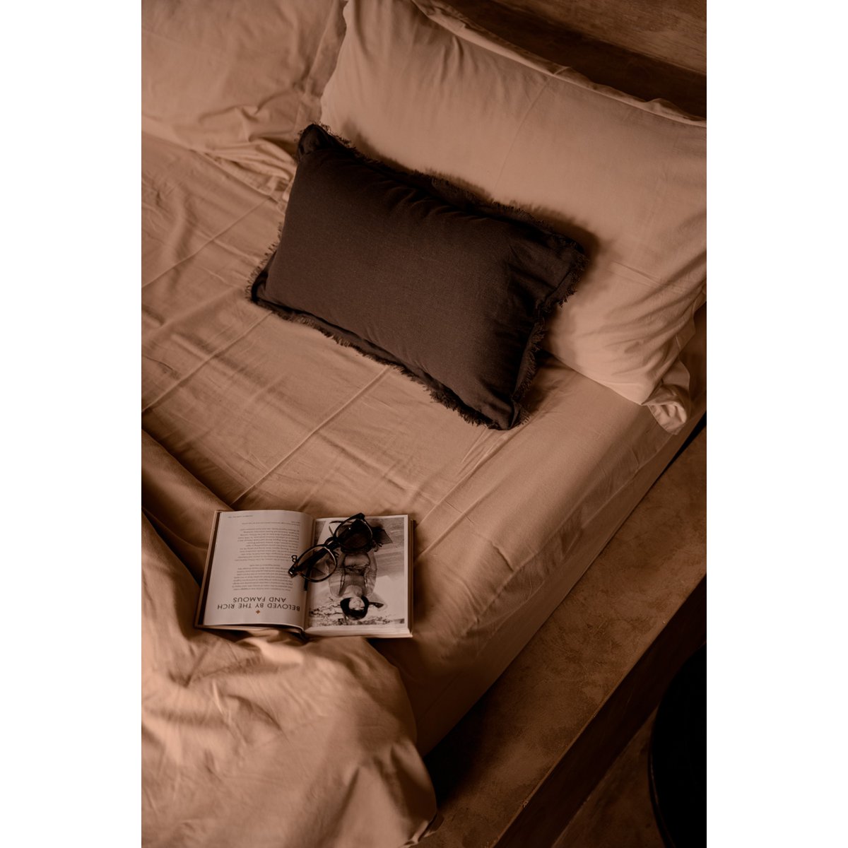 The Smoky Vibe Kussenhoes - Grijs - 30x50 Bazar Bizar Living