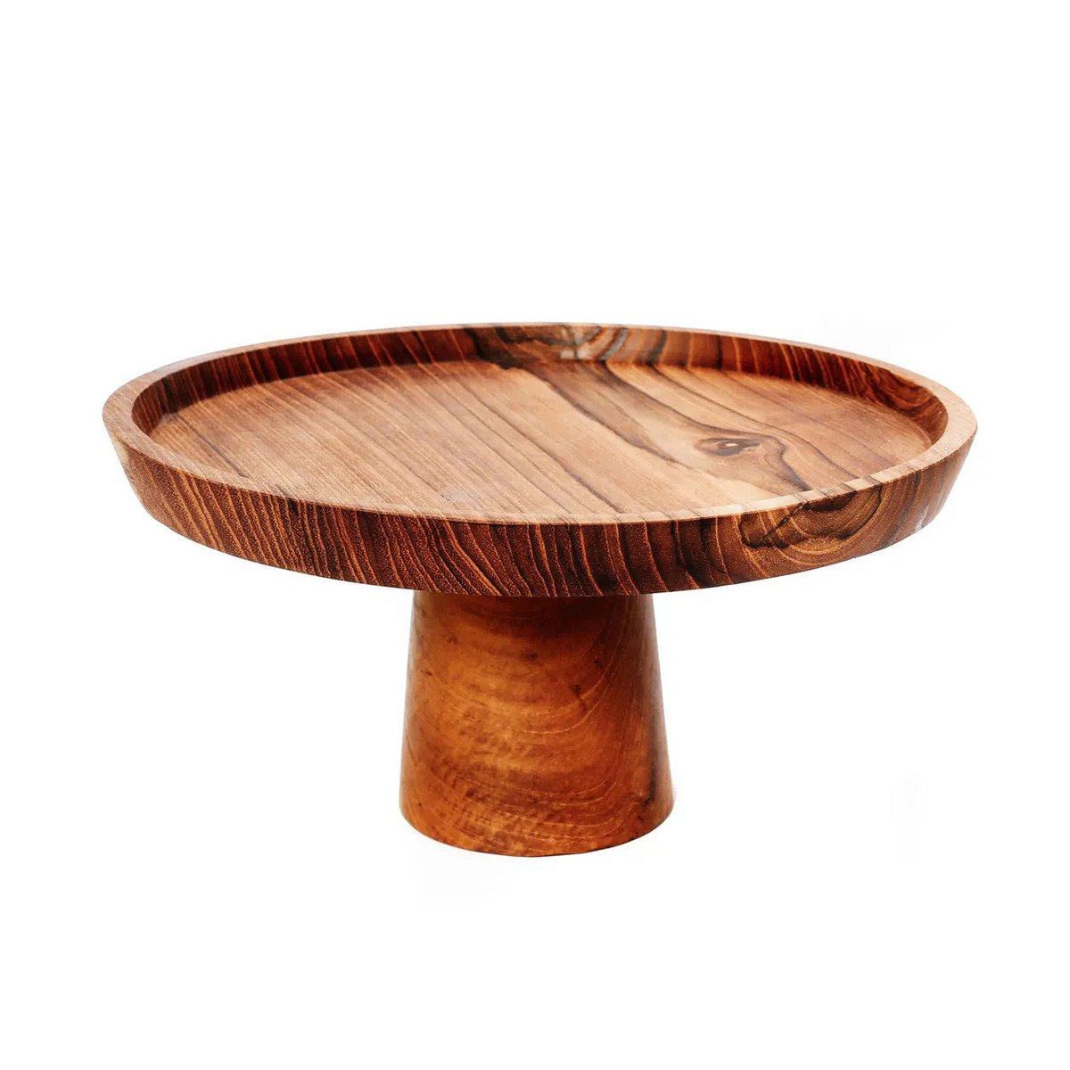 The Teak Root Cake Dish - M Bazar Bizar Living