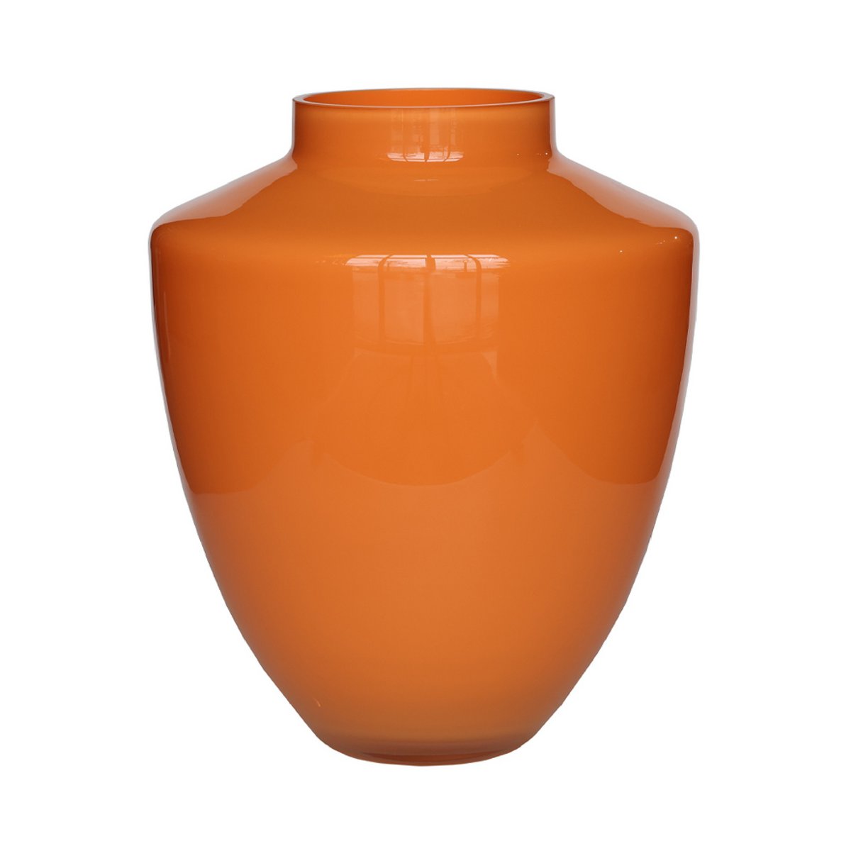 Tugela glazen vaas donkeroranje – Vase The World Vase The World