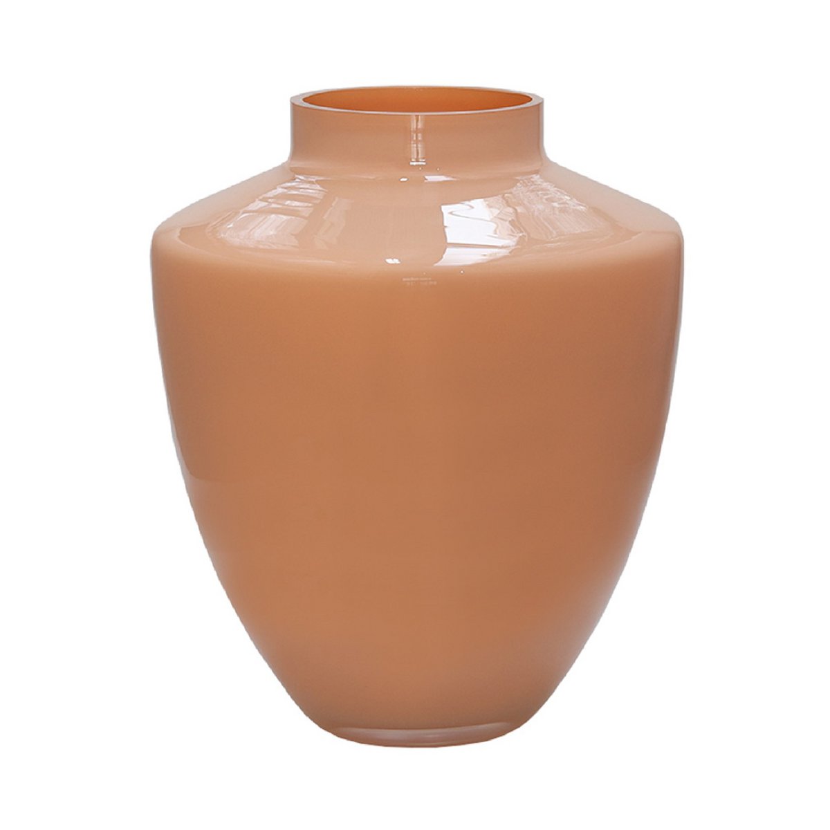 Tugela glazen vaas pastel peach – Vase The World Vase The World