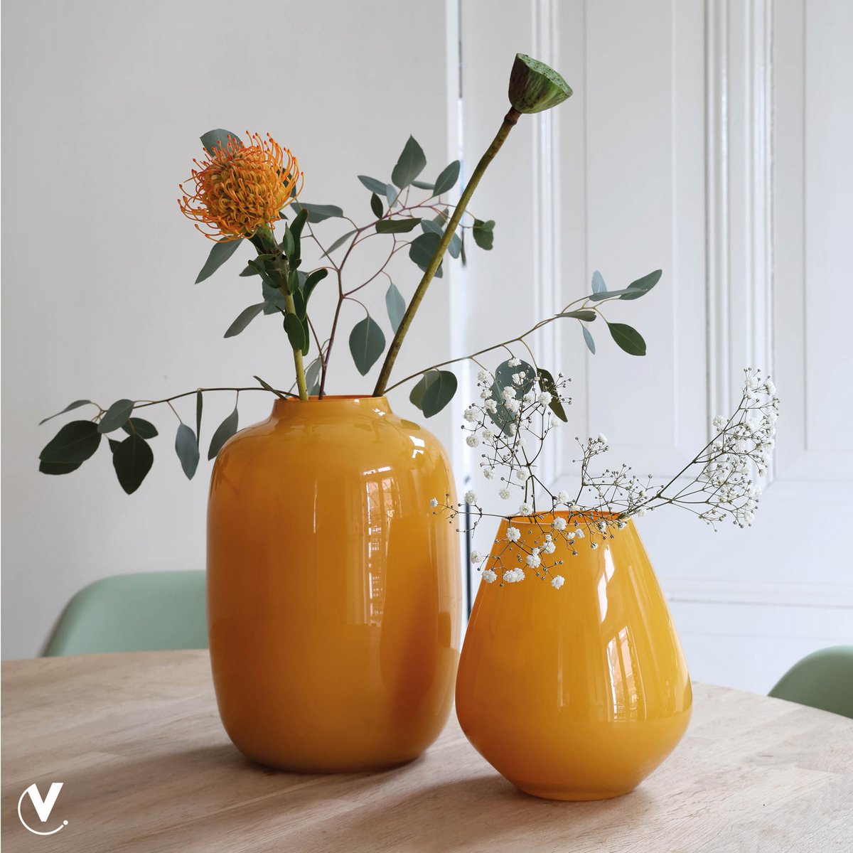 Vaas - Artic bright yellow Vase The World