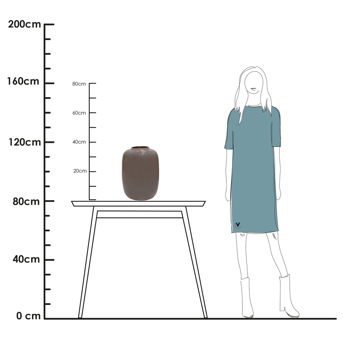 Vaas - Artic earth Vase The World