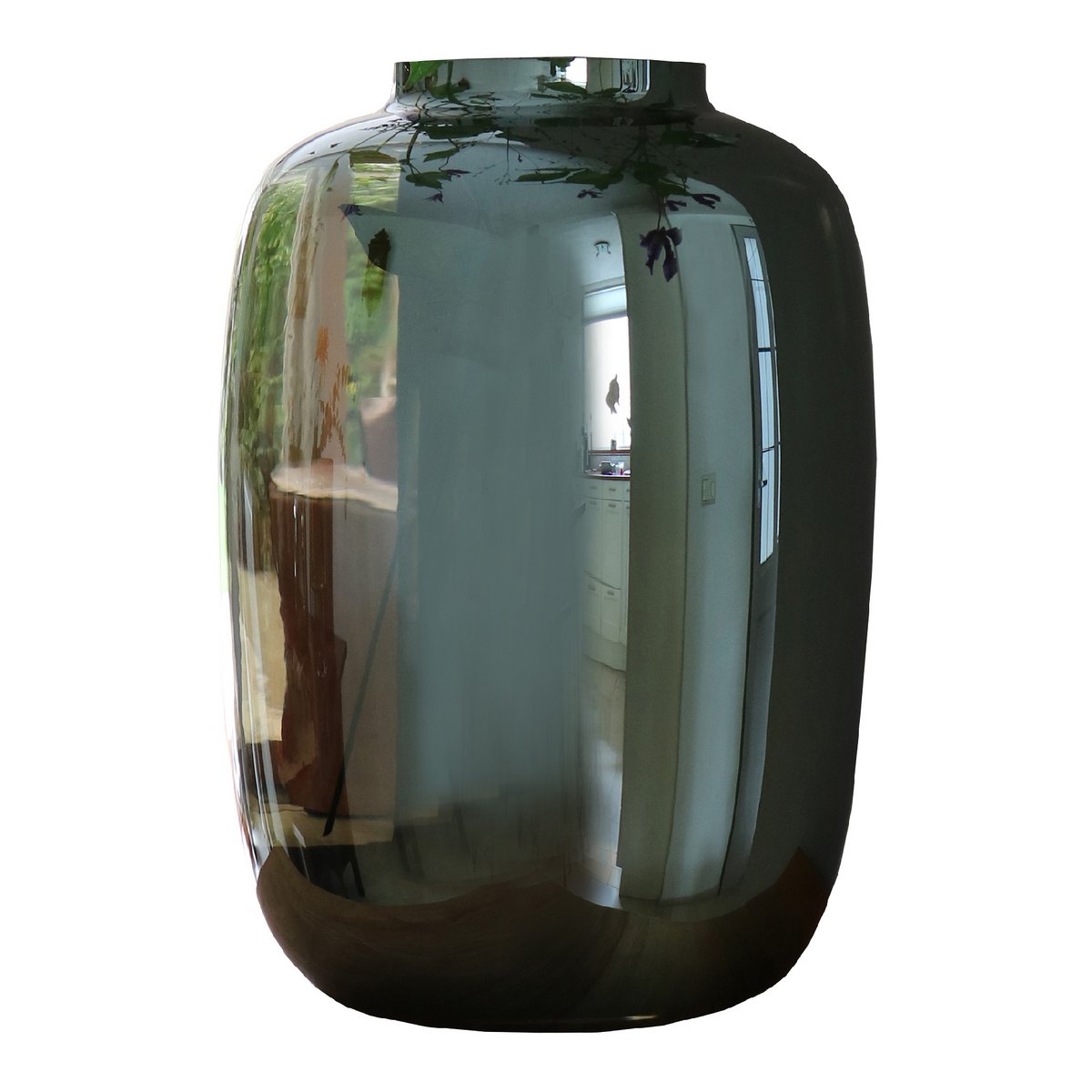 Vaas - Artic gloss grey Vase The World