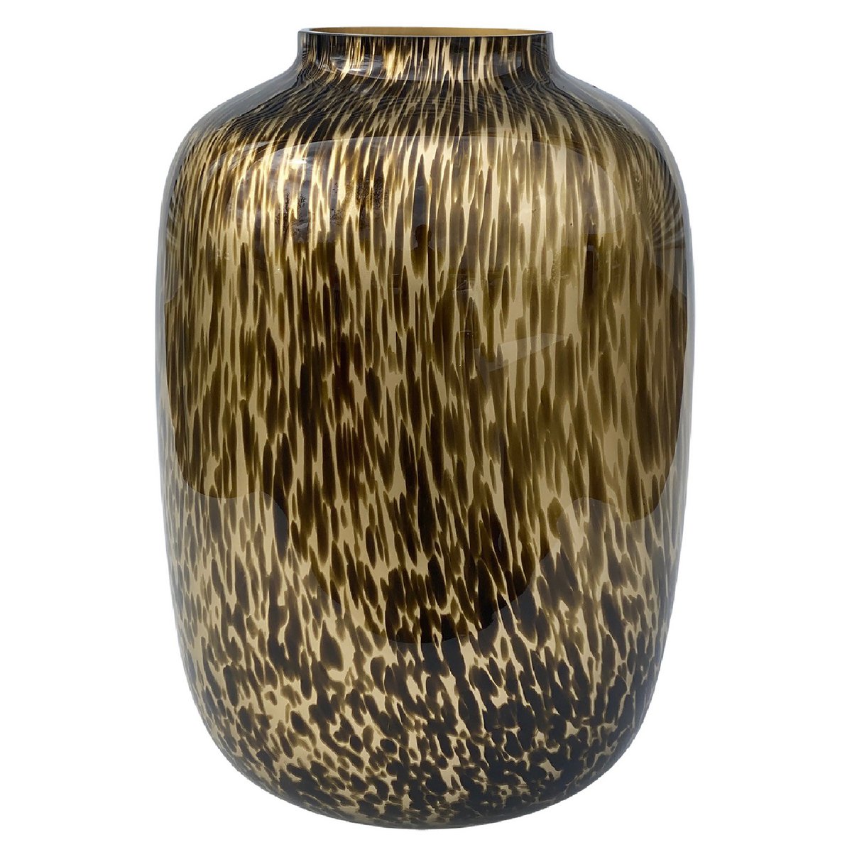 Vaas - Artic Ø32,5 cm gold cheetah Vase The World