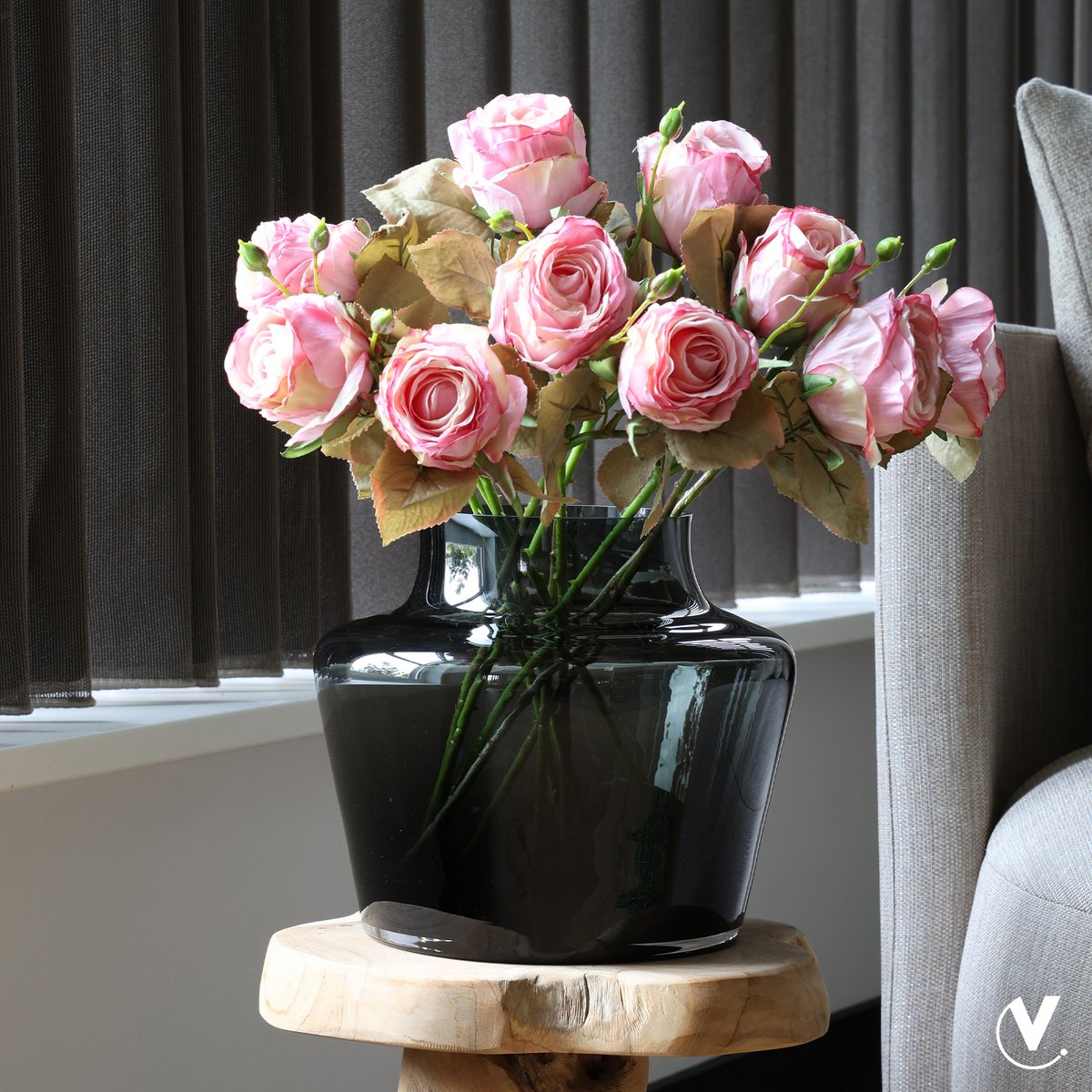 Vaas - Coral grey Vase The World