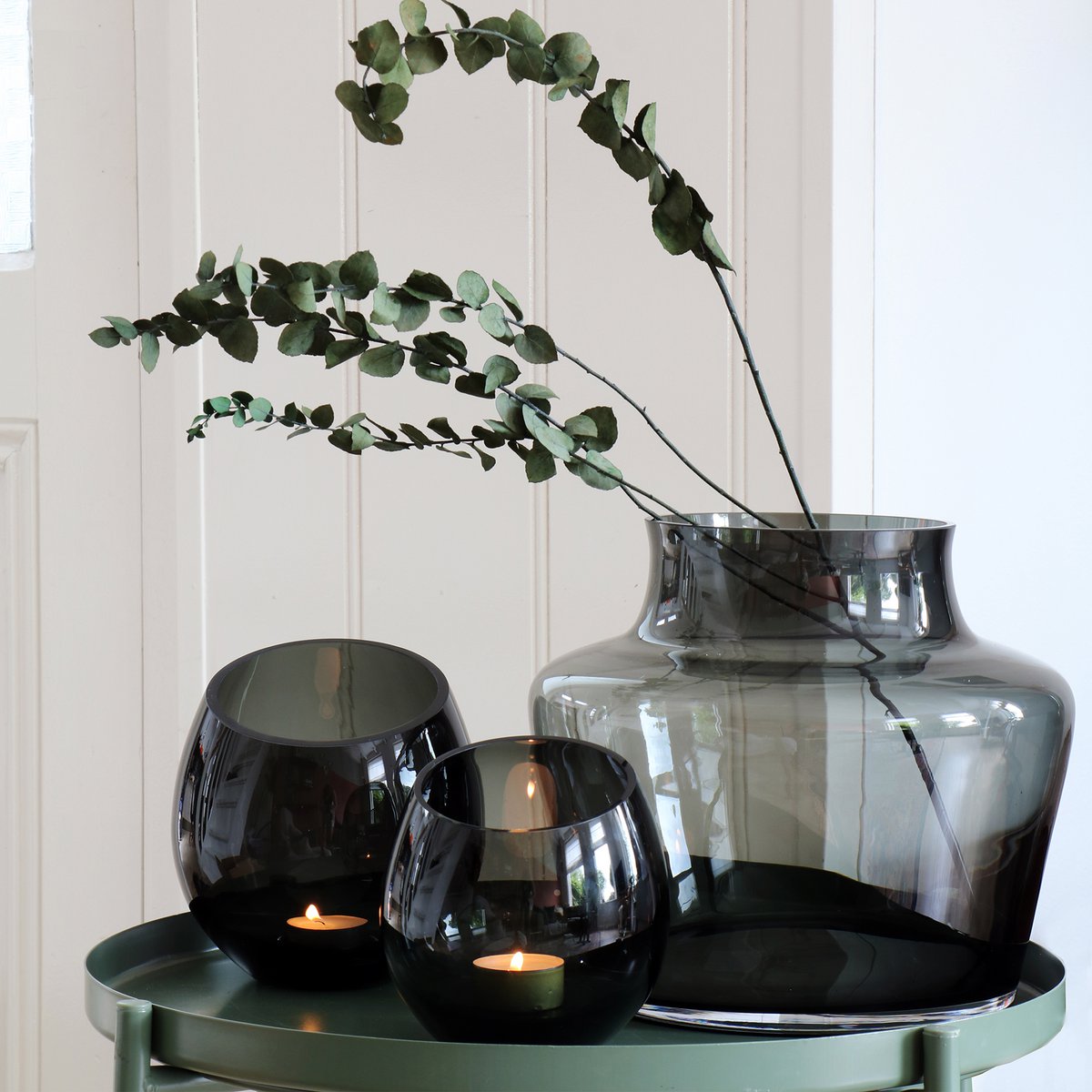 Vaas - Coral grey Vase The World