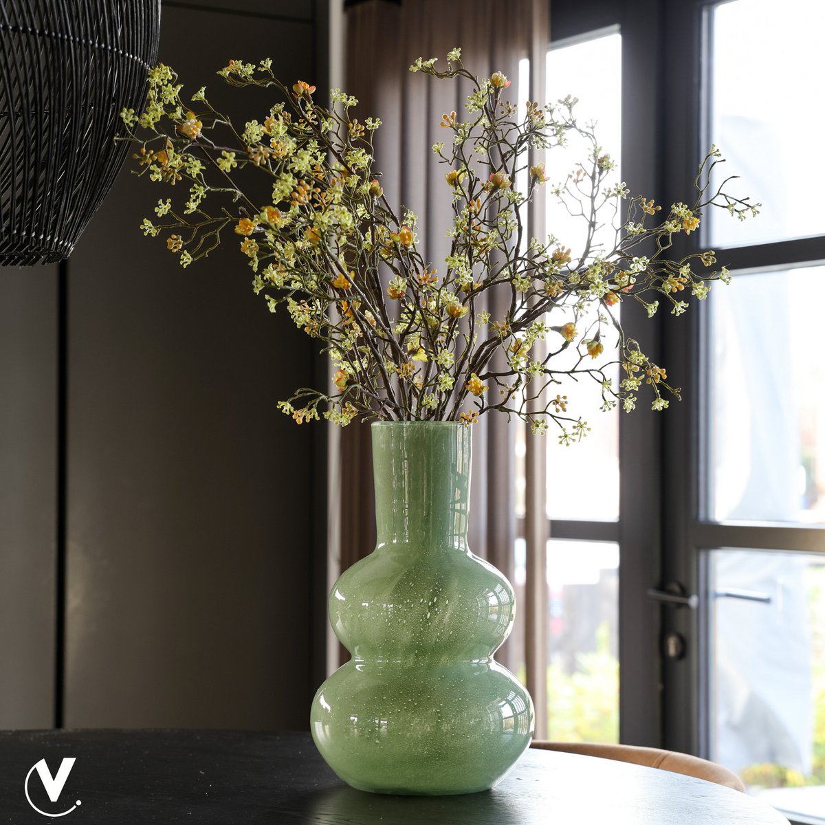 Vaas - Lindi Elite green Vase The World