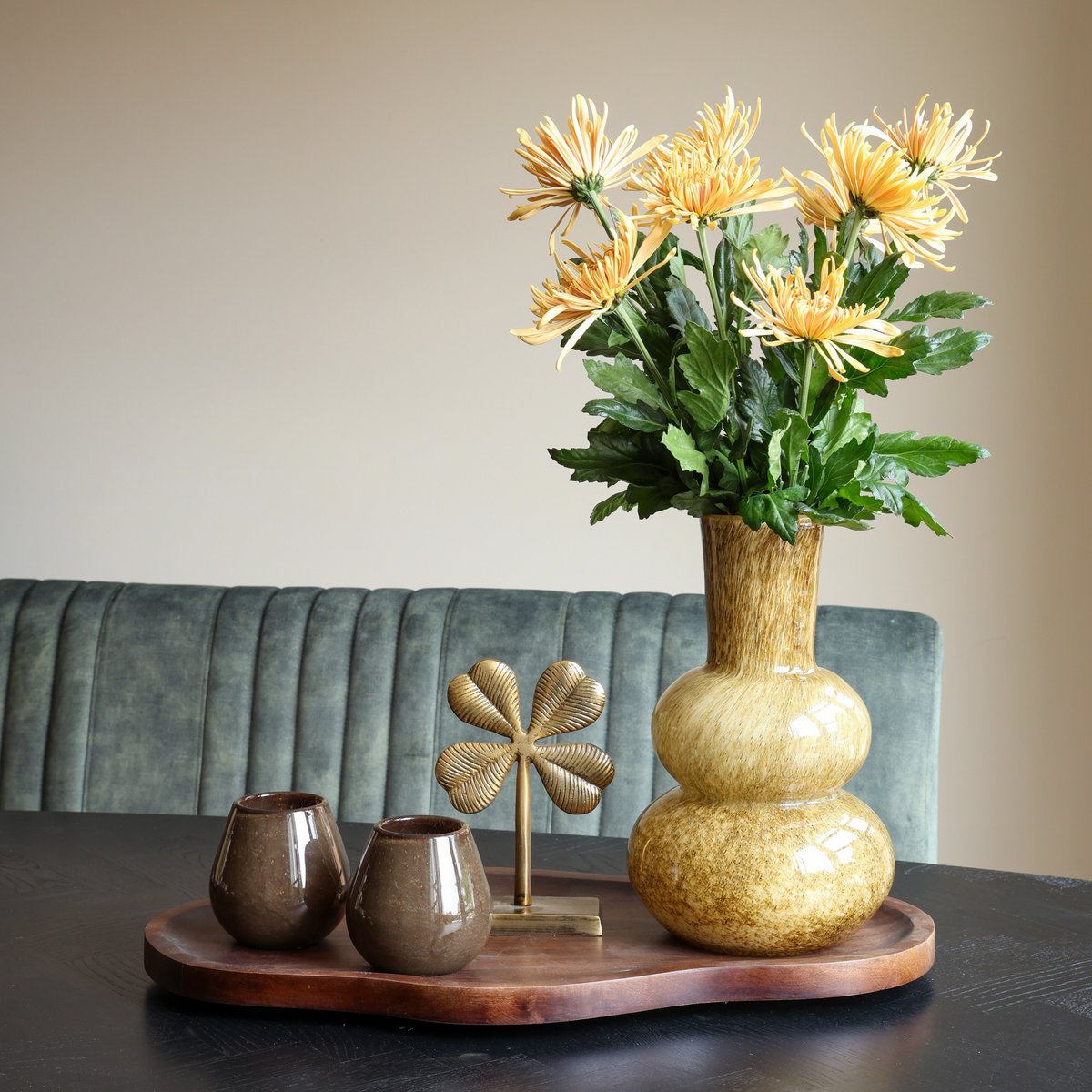 Vaas - Lindi Elite marble beige Vase The World