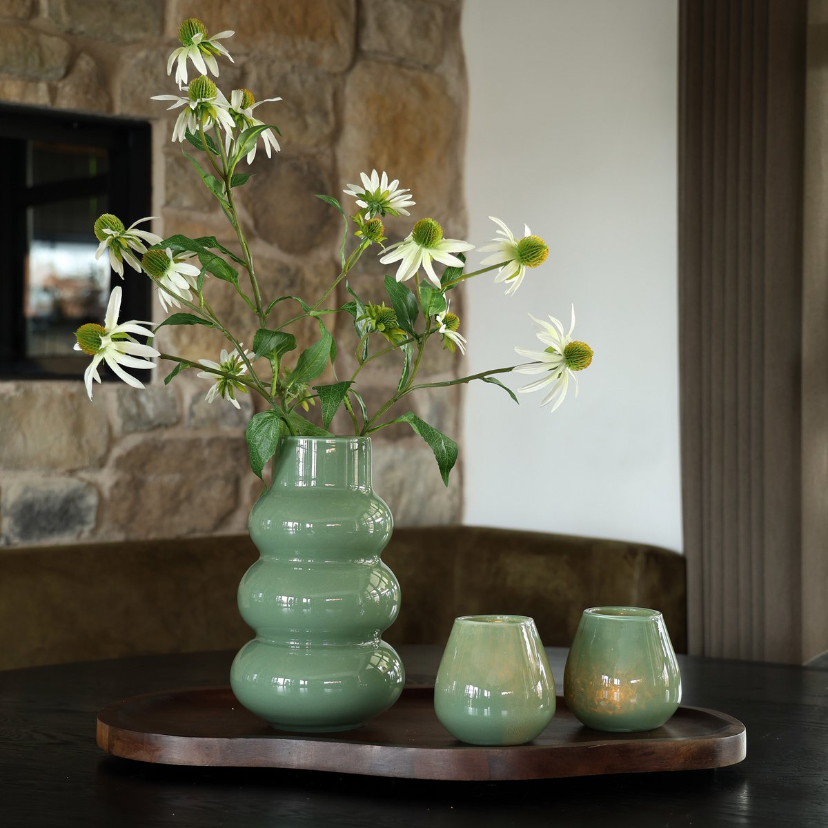 Vaas - Lomami Elite green Vase The World