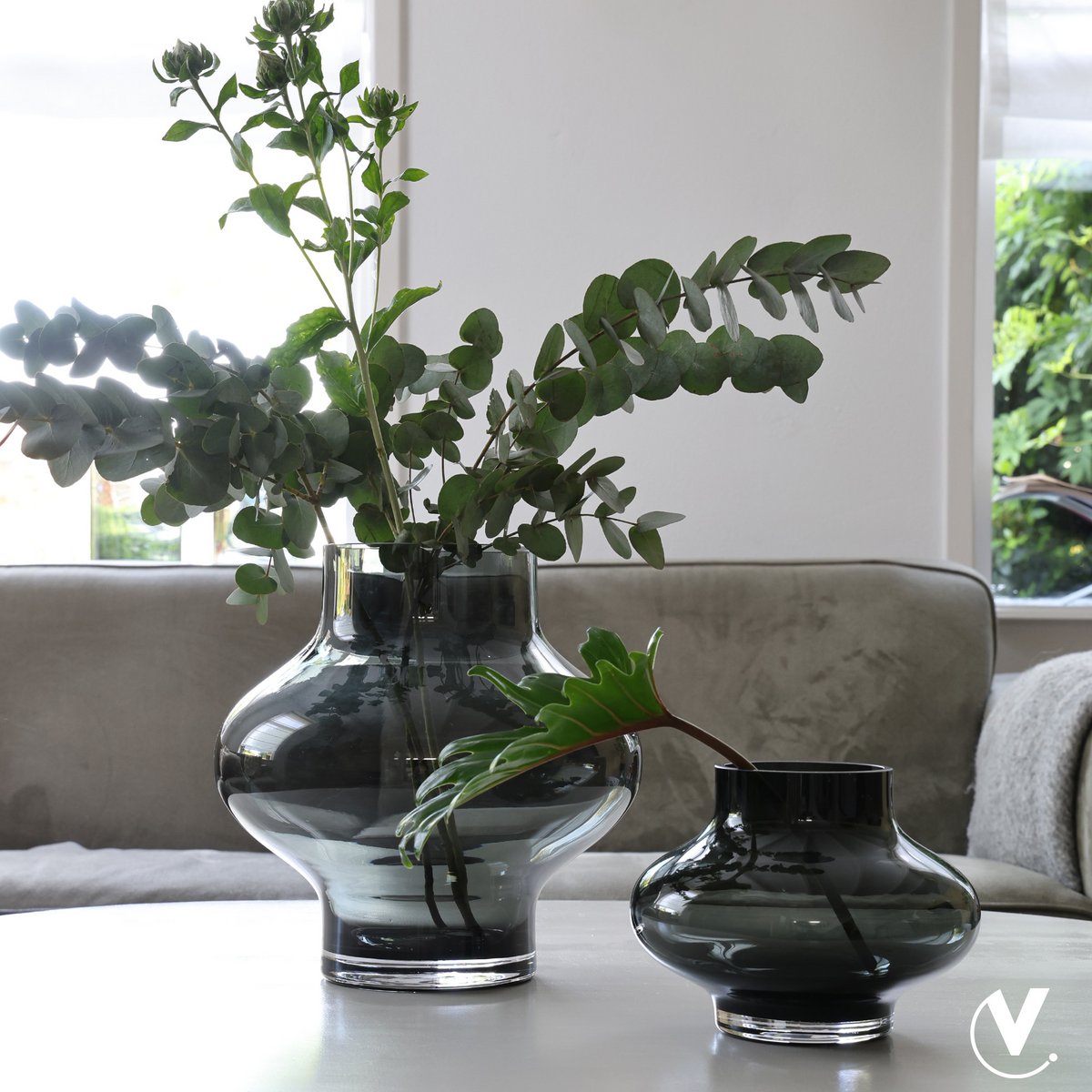 Vaas - Ruvuma grey Vase The World