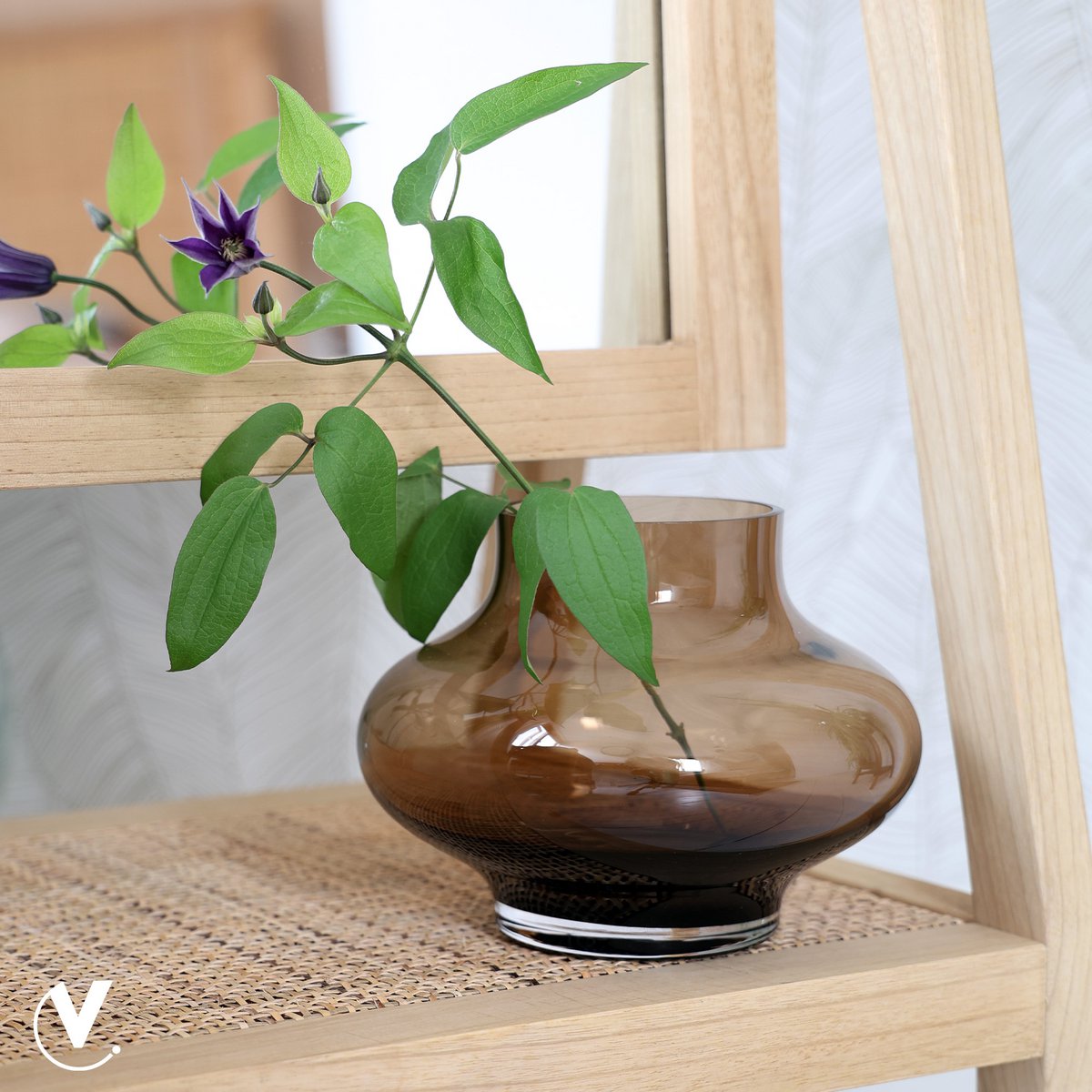Vaas - Ruvuma taupe Vase The World
