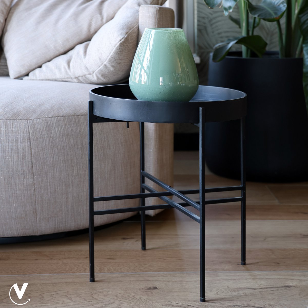 Vaas - Tasman Elite green Vase The World
