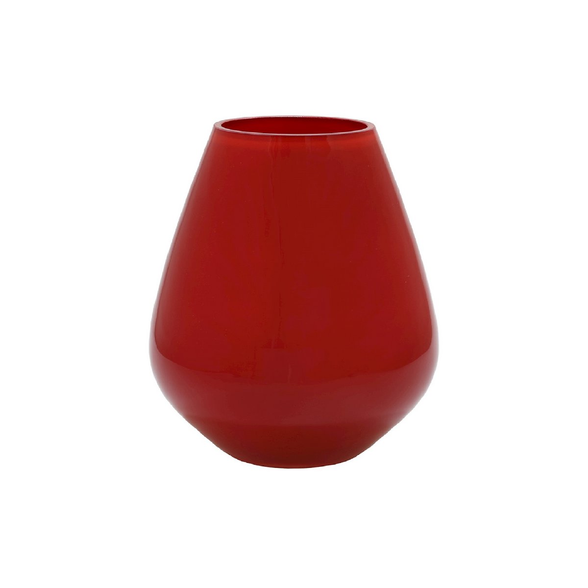 Vaas - Tasman S bright red Vase The World