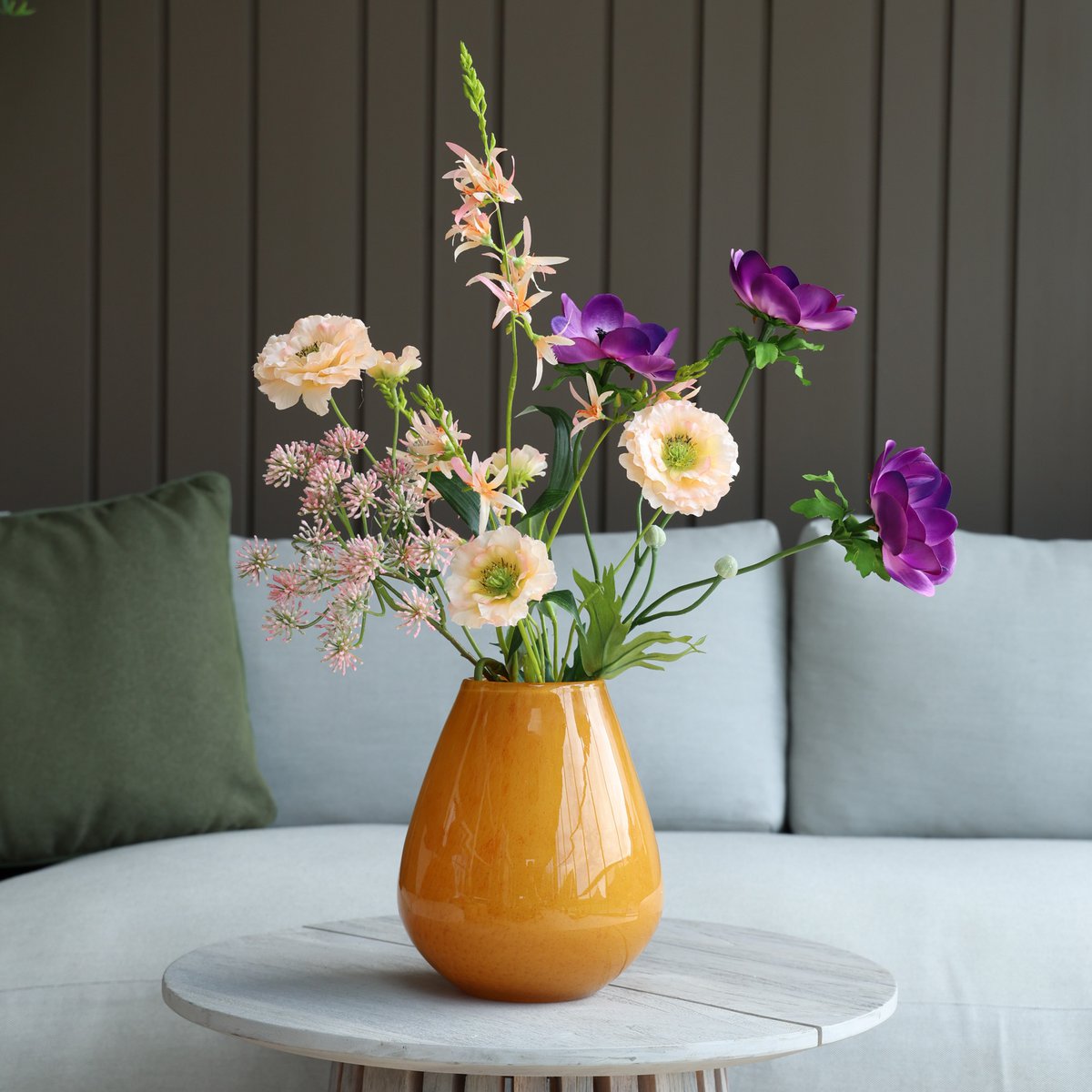 Vaas - Tasman S Elite yellow Vase The World