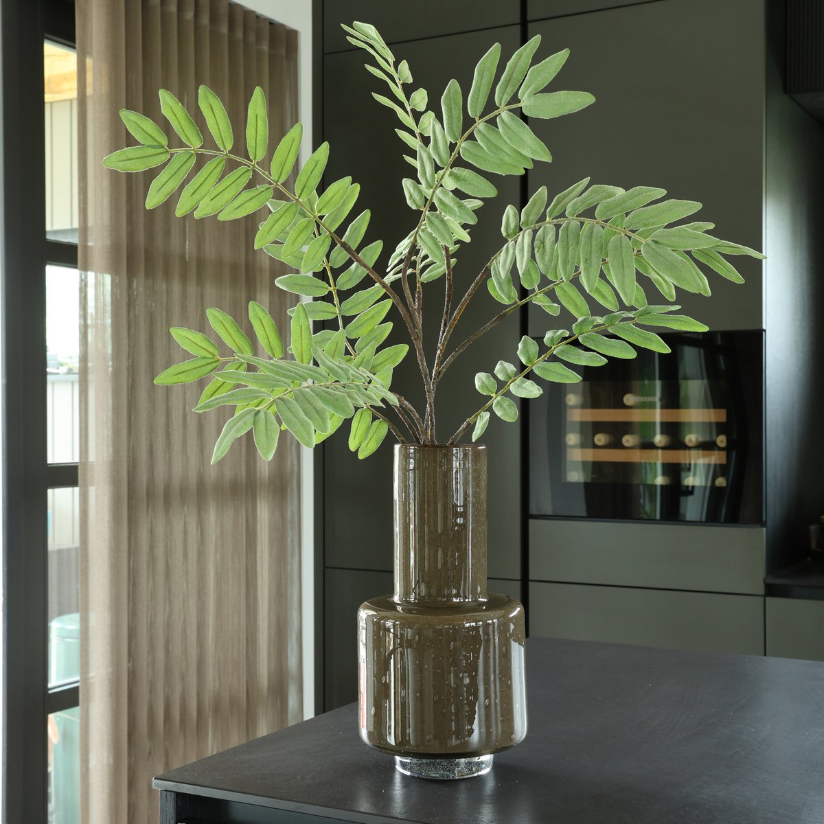 Vaas - Volta Elite Ø19 cm dark brown Vase The World