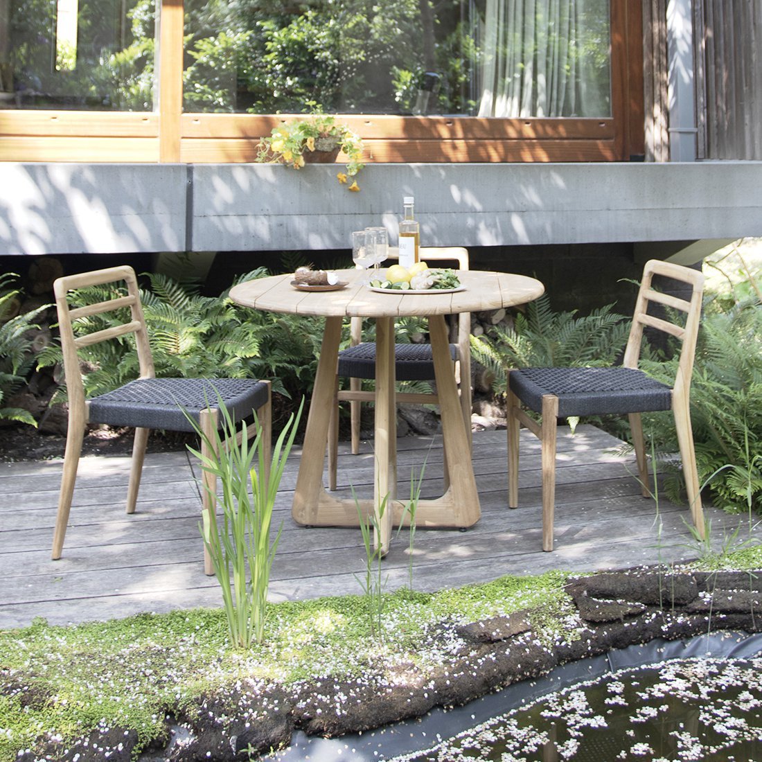 Verano tuintafel Ø 100 cm Raw Materials