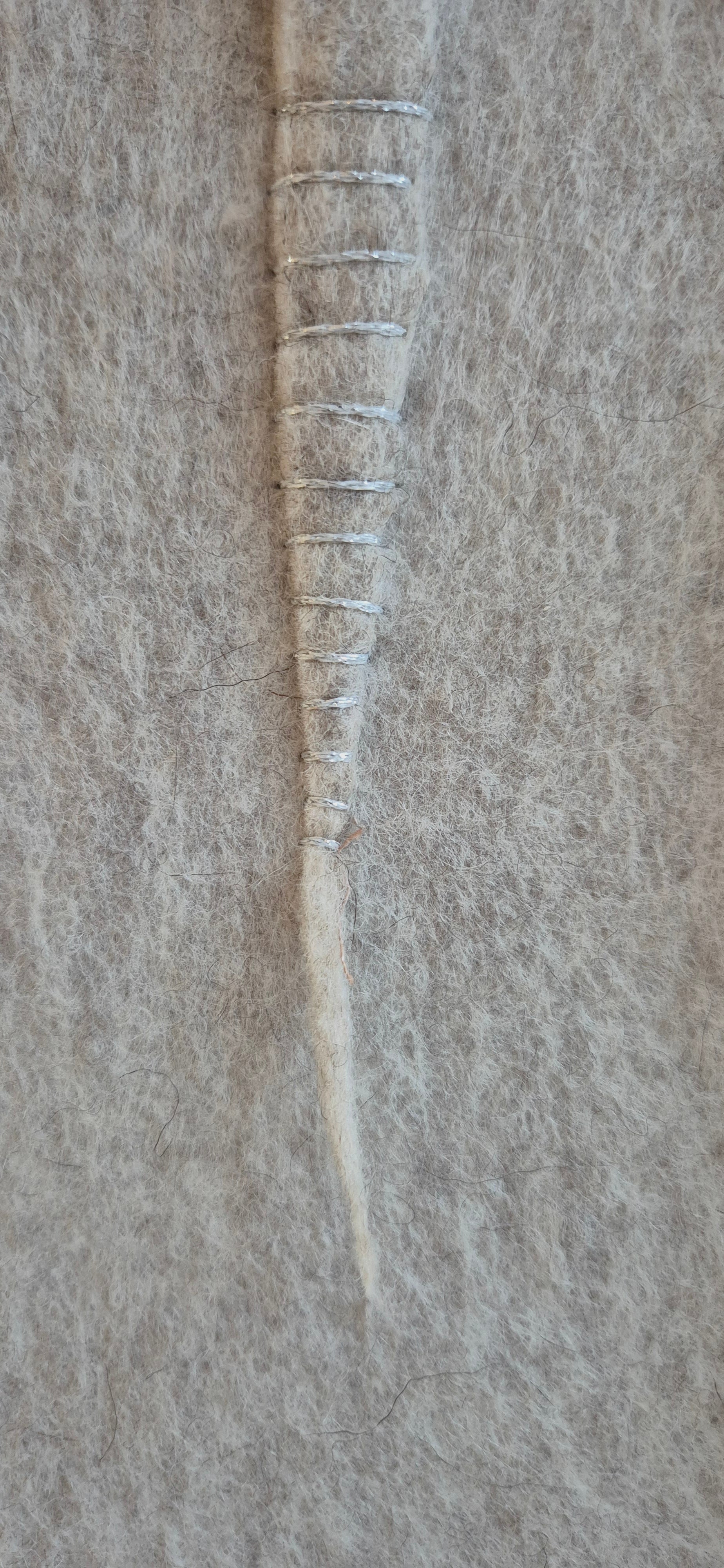 vilten wandkunst imperfectus IX – vilt & vlow | 40 × 30 cm Noii HOME