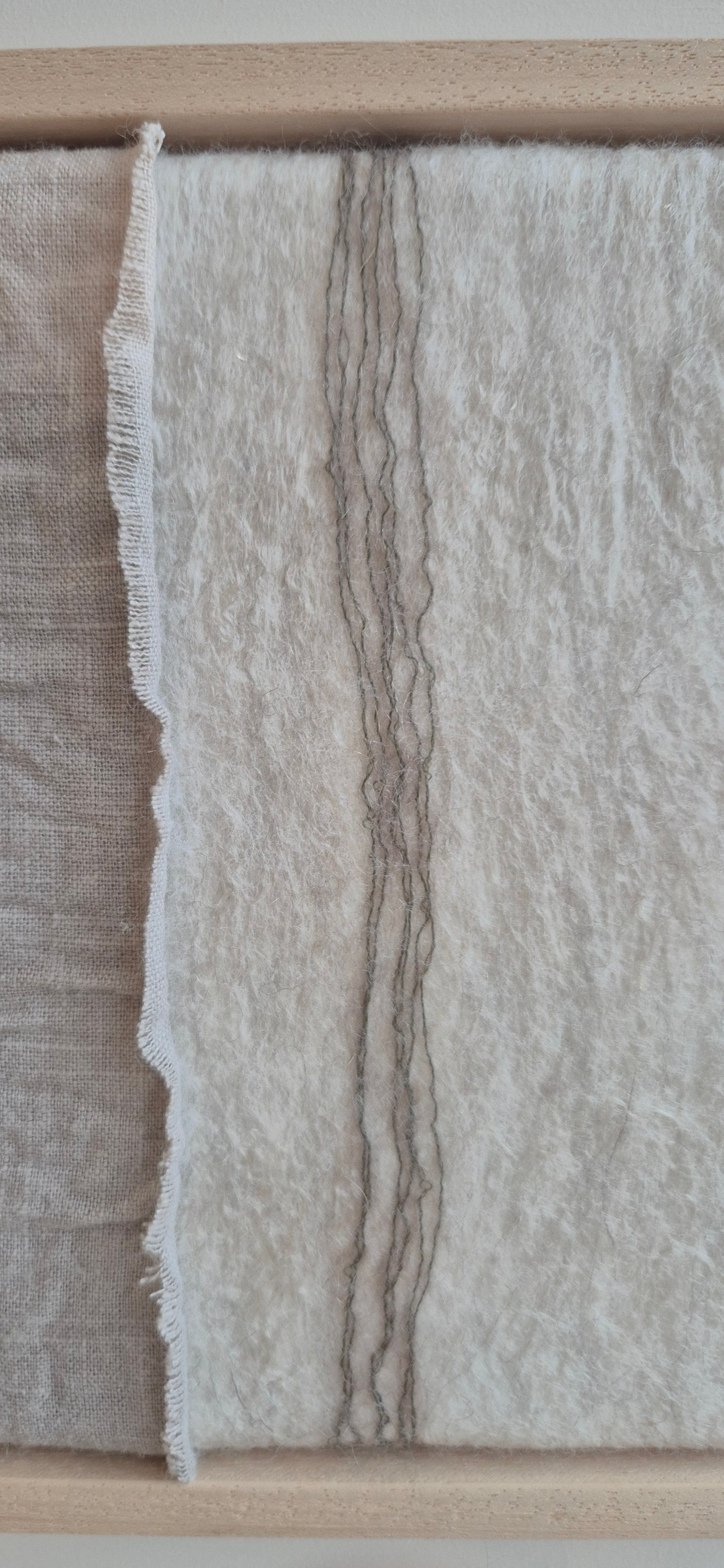 vilten wandkunst imperfectus VI – Vilt & Vlow | 20 × 20 cm Noii HOME