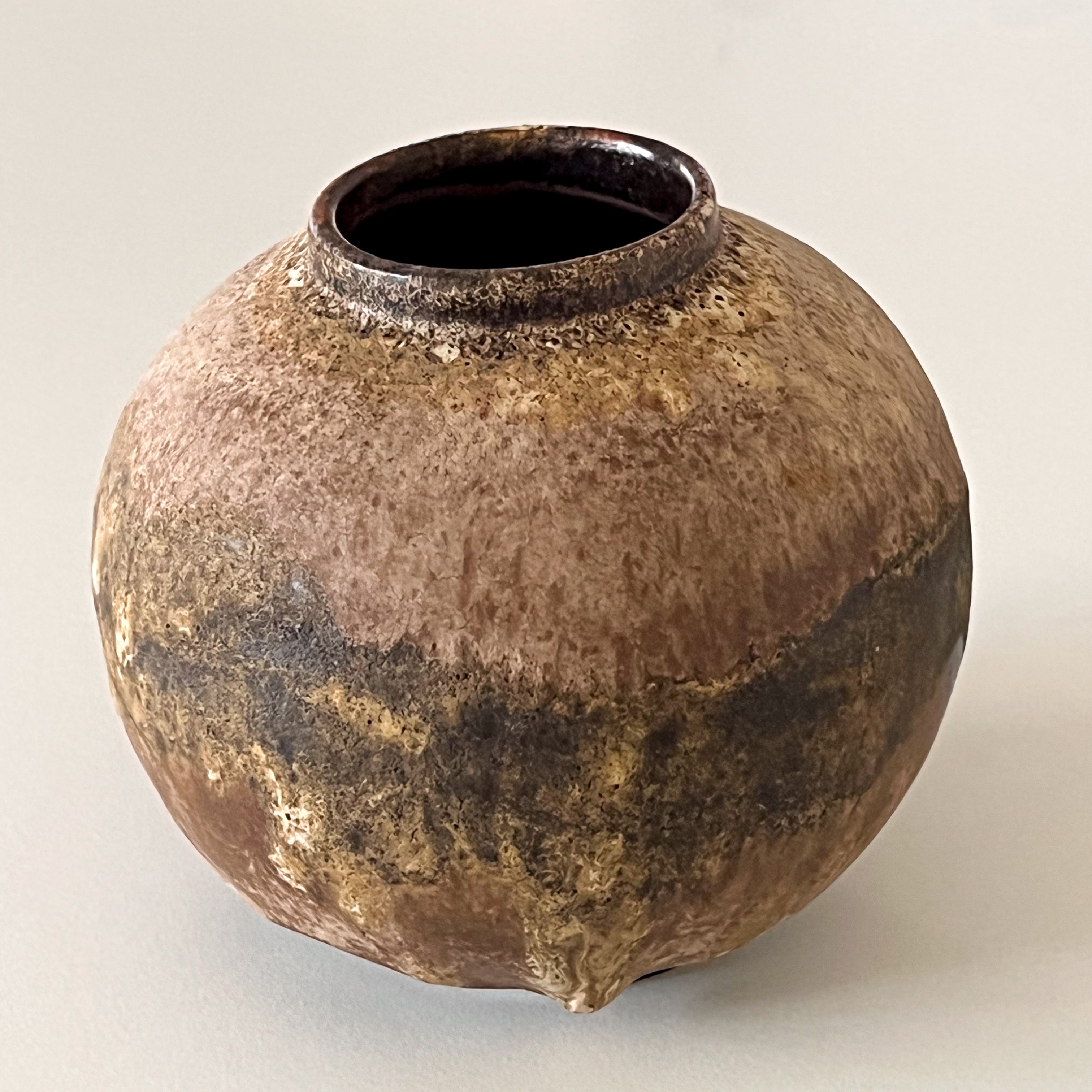 vintage fat lava bolvaas – west-duits studio keramiek – jaren ’70 Noii HOME