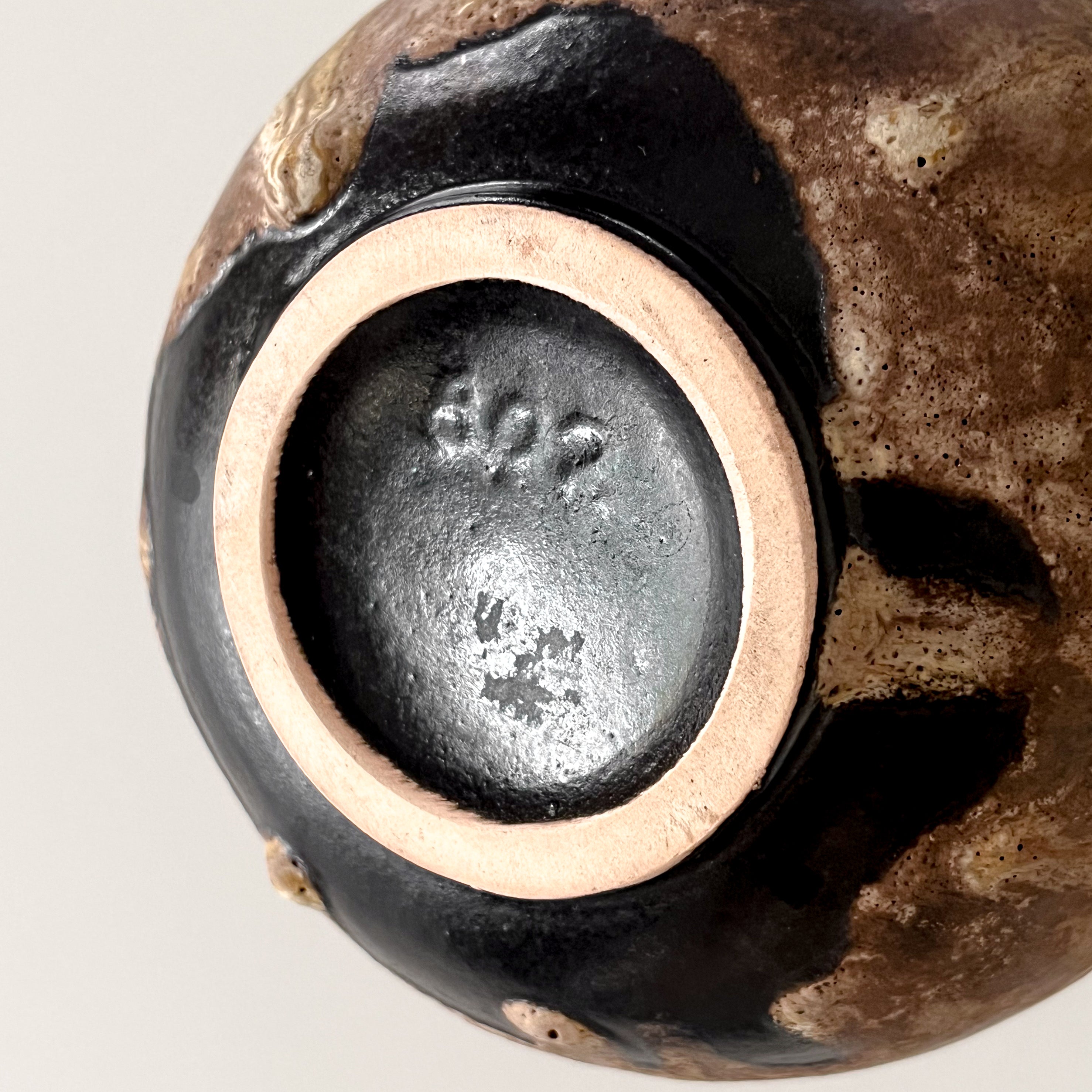 vintage fat lava bolvaas – west-duits studio keramiek – jaren ’70 Noii HOME