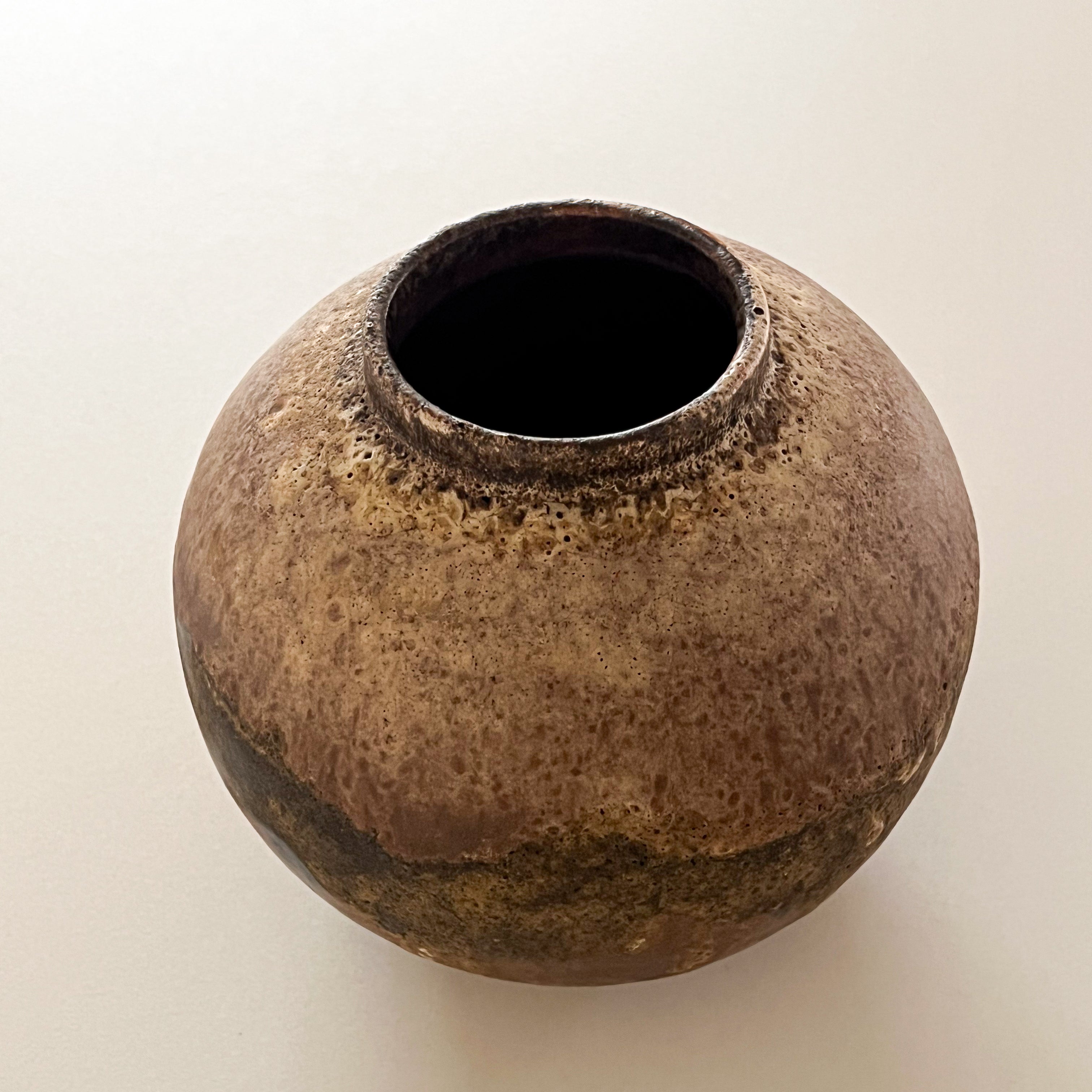 vintage fat lava bolvaas – west-duits studio keramiek – jaren ’70 Noii HOME