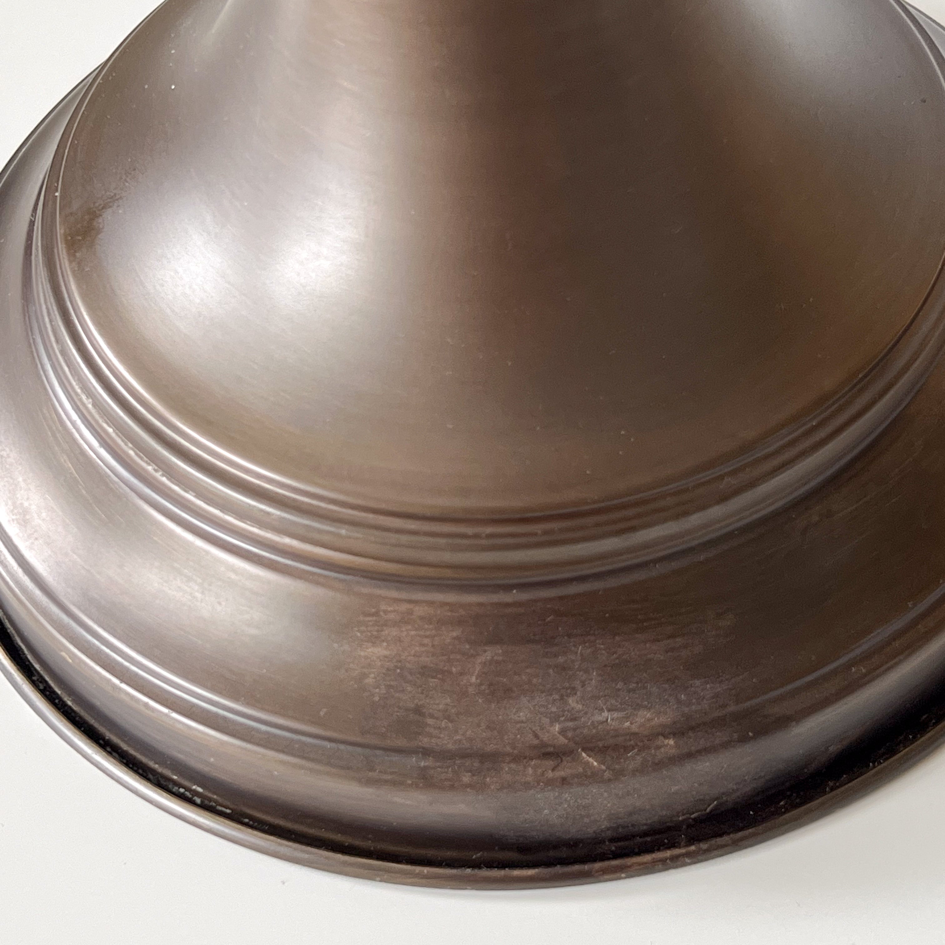 vintage Massive tafellamp met opaline glazen kap Noii HOME