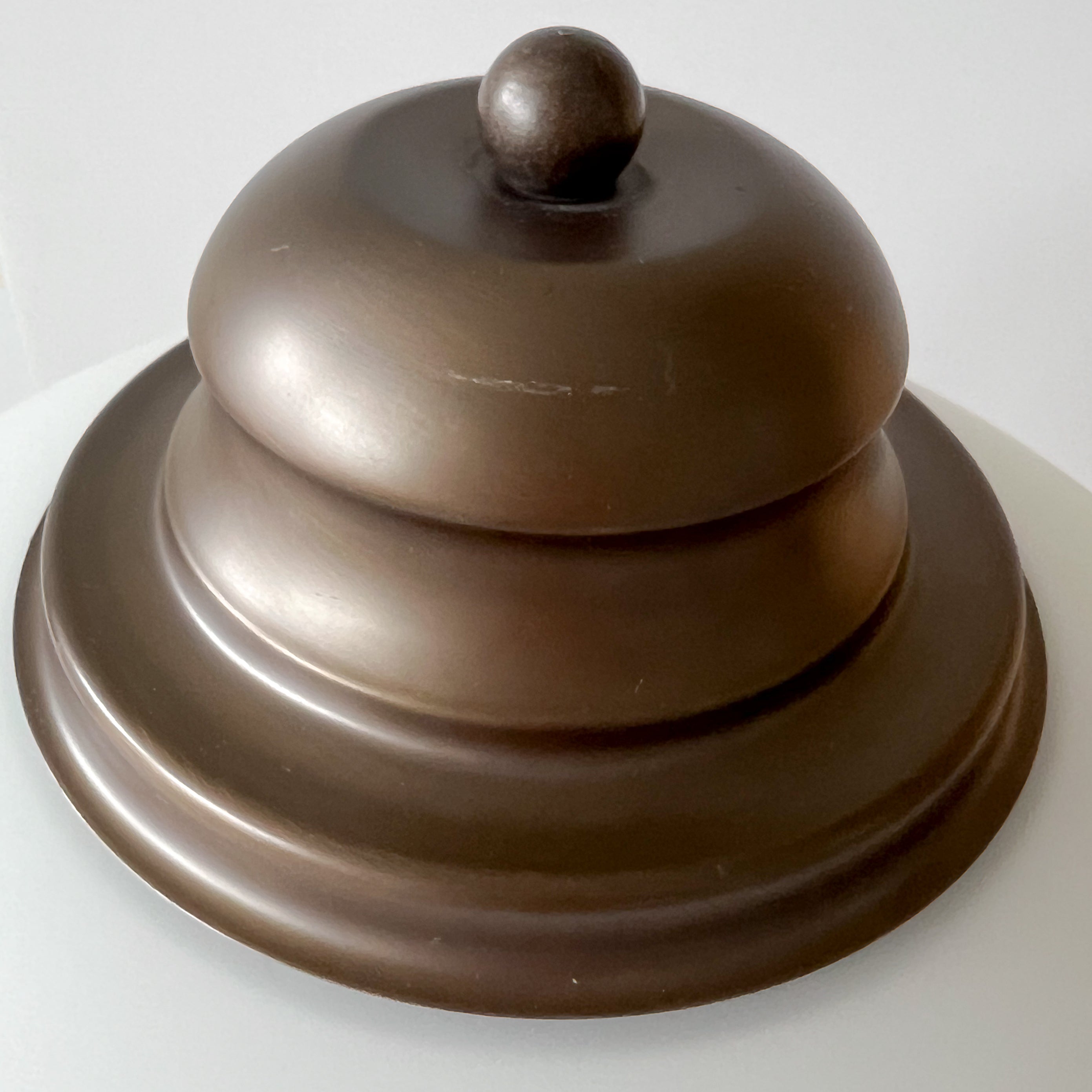 vintage Massive tafellamp met opaline glazen kap Noii HOME