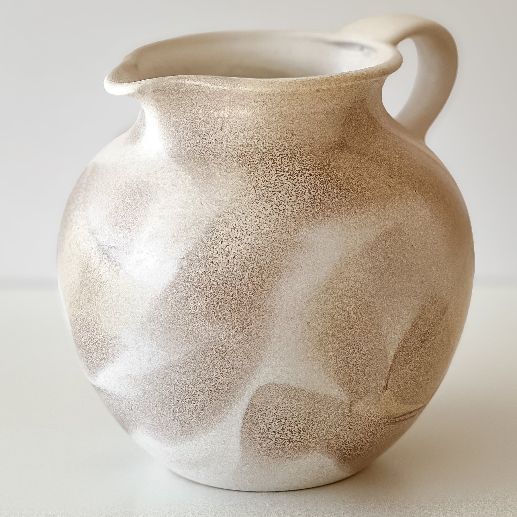 vintage vaas - steuler keramik – beige-bruin Noii HOME