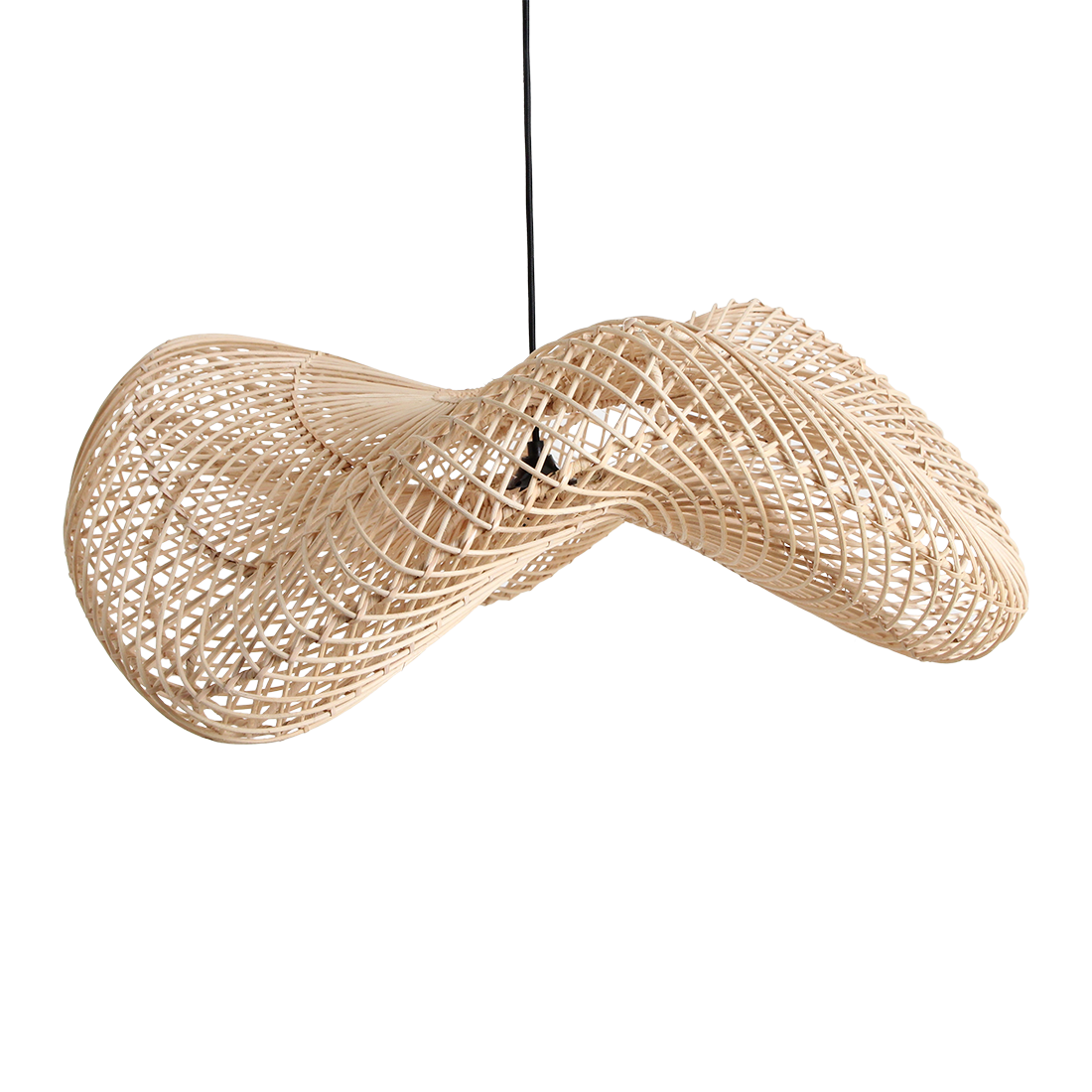 Wave hanglamp naturel large Raw Materials