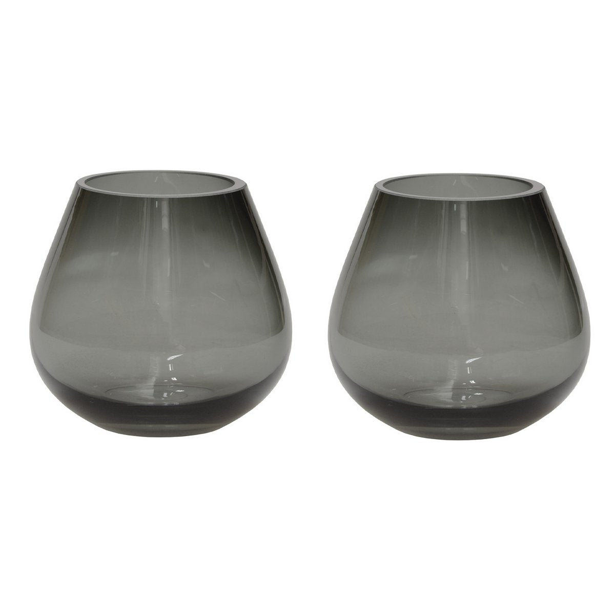 Waxinelichthouder - Tasman XS grey (set van 2 stuks) Vase The World