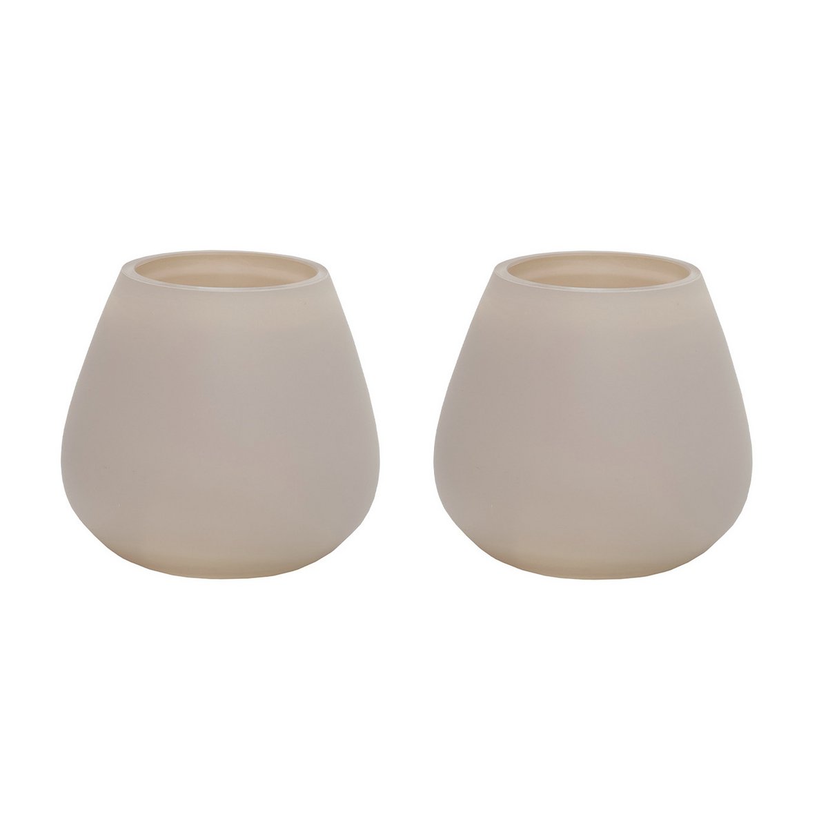 Waxinelichthouder - Tasman XS matte ivory (set van 2 stuks) Vase The World