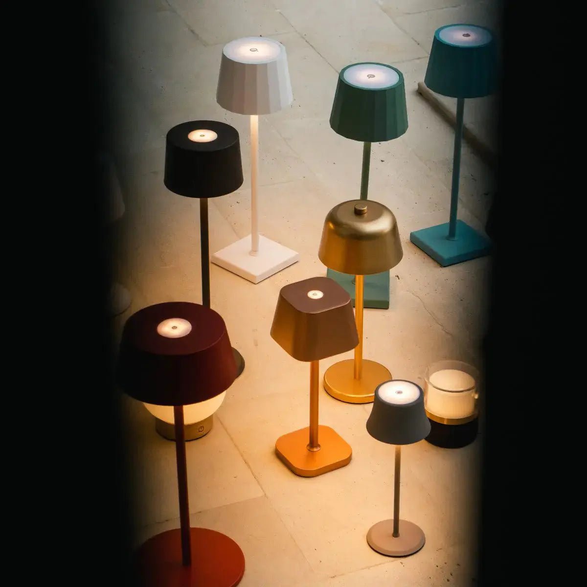 William Sage groene oplaadbare tafellamp – USB-C, dimbaar, batterij met een levensduur van 120 uur Tavellio - Amsterdam