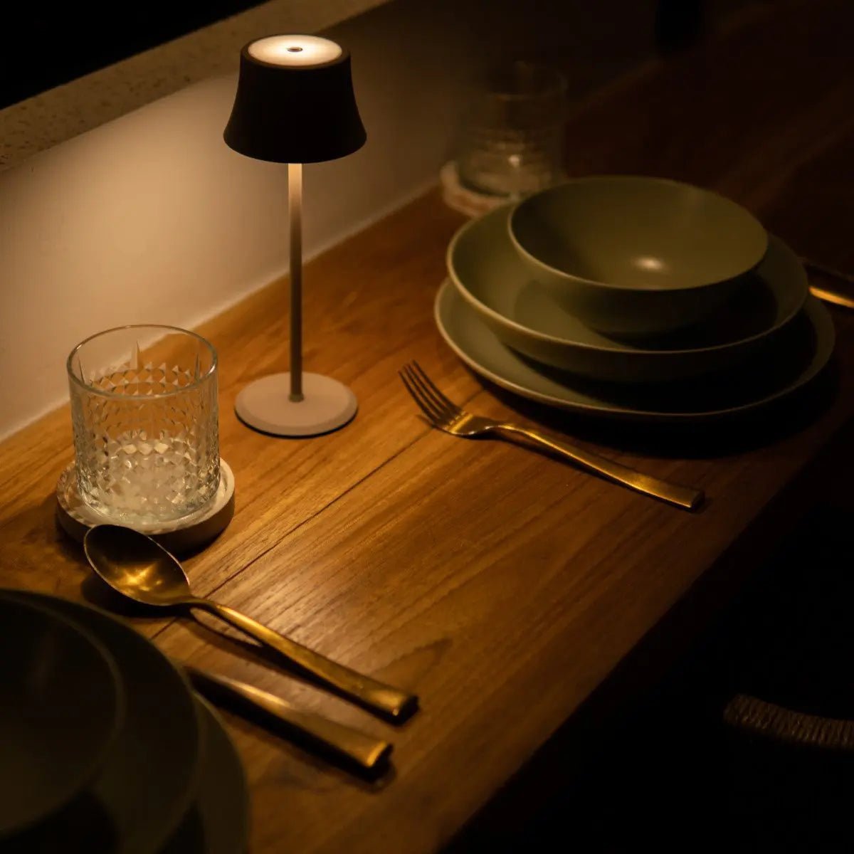 Willy Mini Koala Bruin Oplaadbare Tafellamp – Snoerloos, Dimbaar, 60 uur Batterij Tavellio - Amsterdam