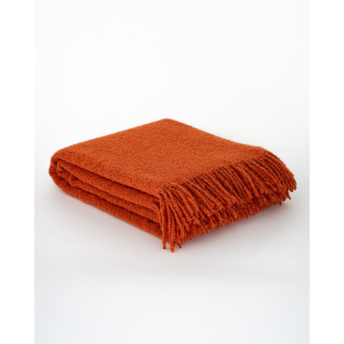 Wol voltooide gooi deken parijs oranje MoST Blankets