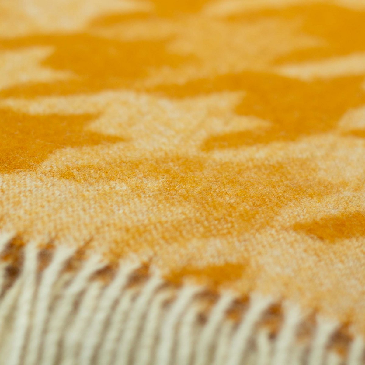 Wollen deken LUCCA geel MoST Blankets
