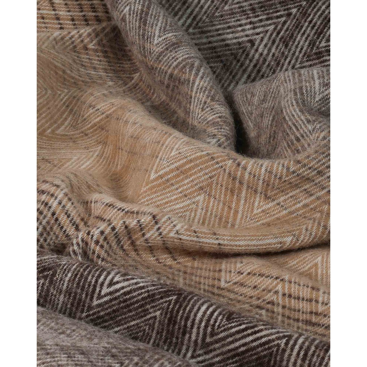 wollen deken missoni savana – veelkleurig bruin – most blankets MoST Blankets