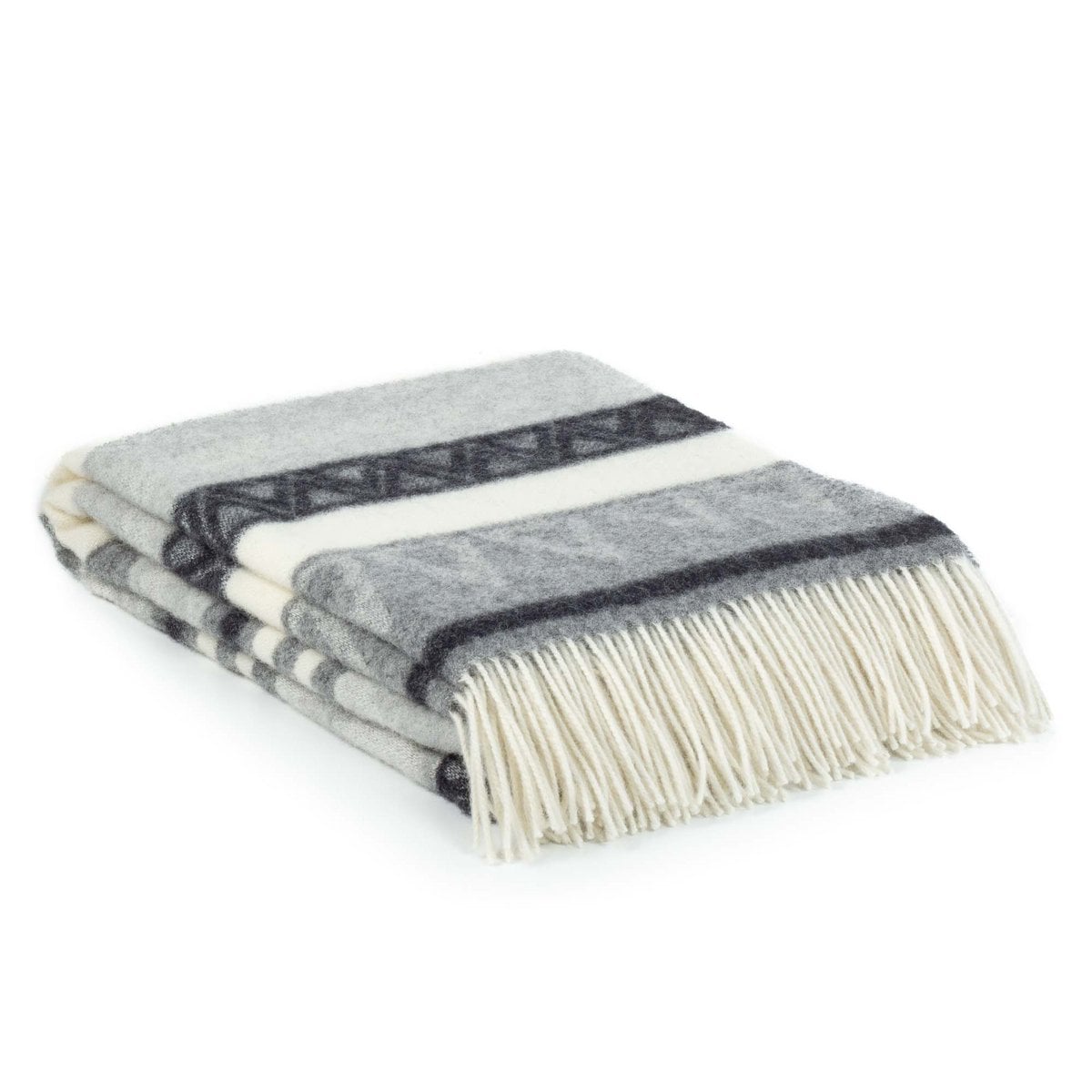 Wollen deken TRIANGEL grijs MoST Blankets