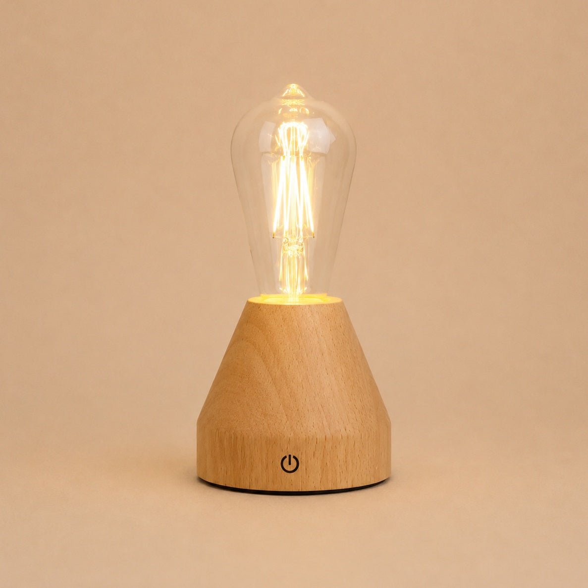 zavi lichtbruine oplaadbare tafellamp – tavellio amsterdam Tavellio - Amsterdam